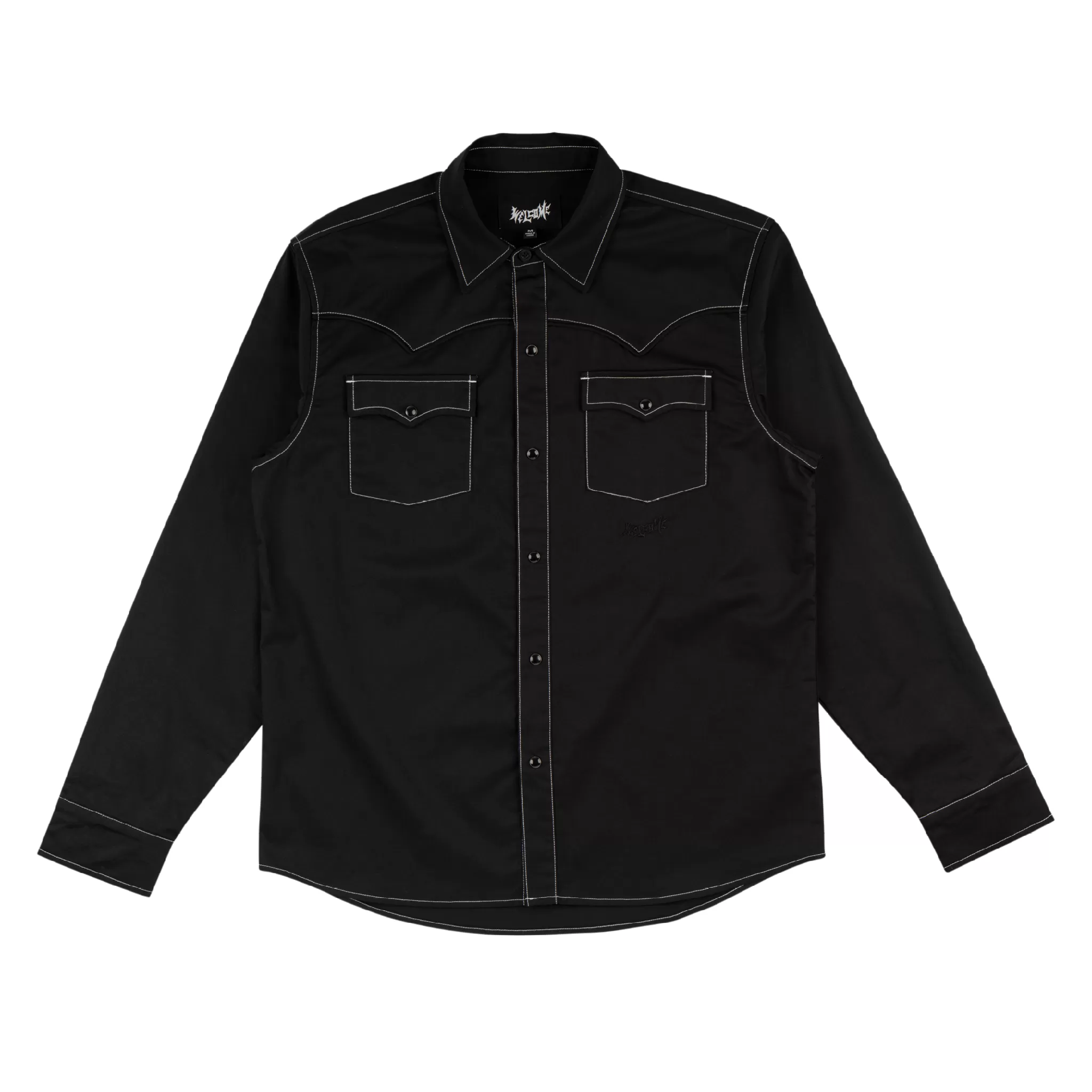 Desperado Twill Wester Shirt - Black