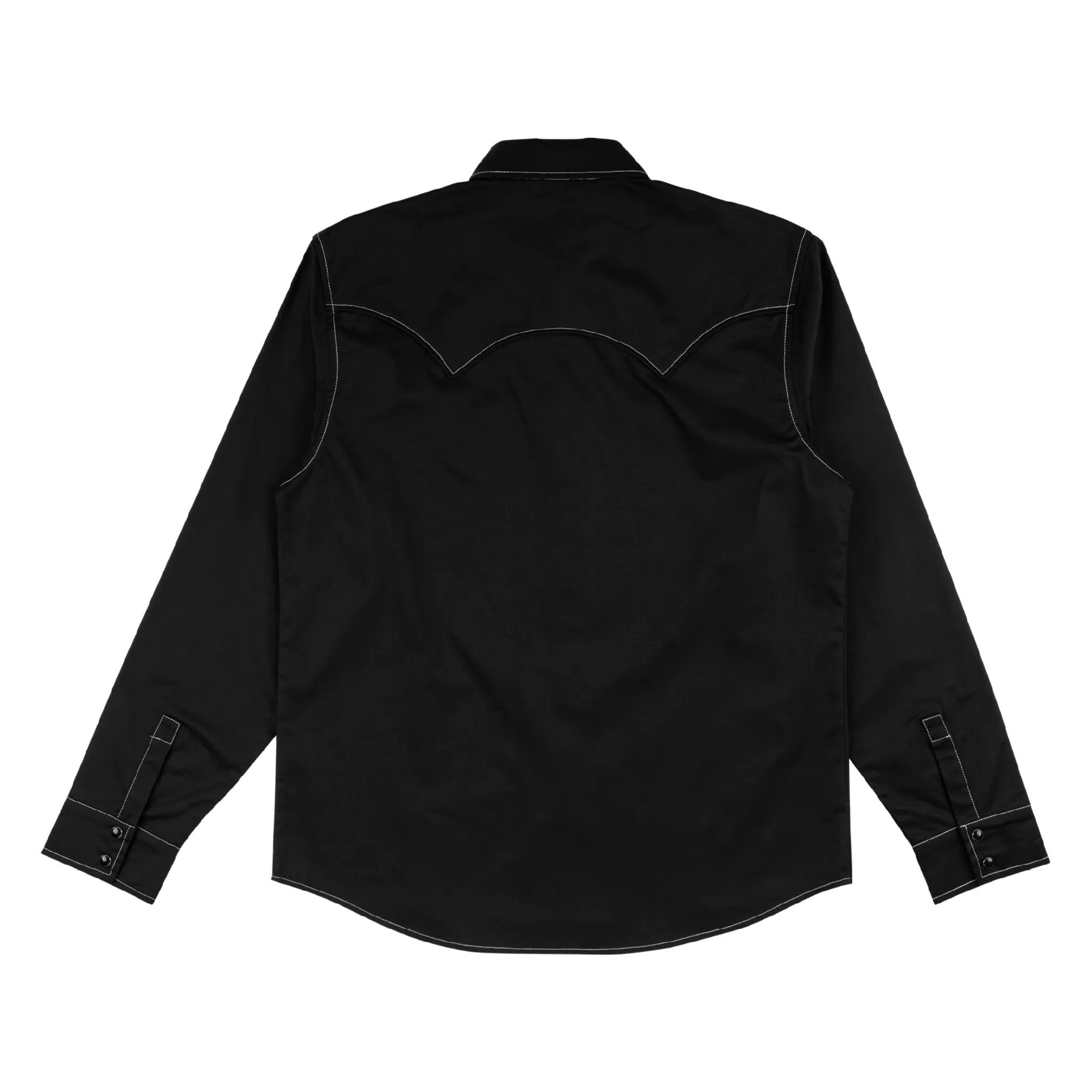 Desperado Twill Wester Shirt - Black