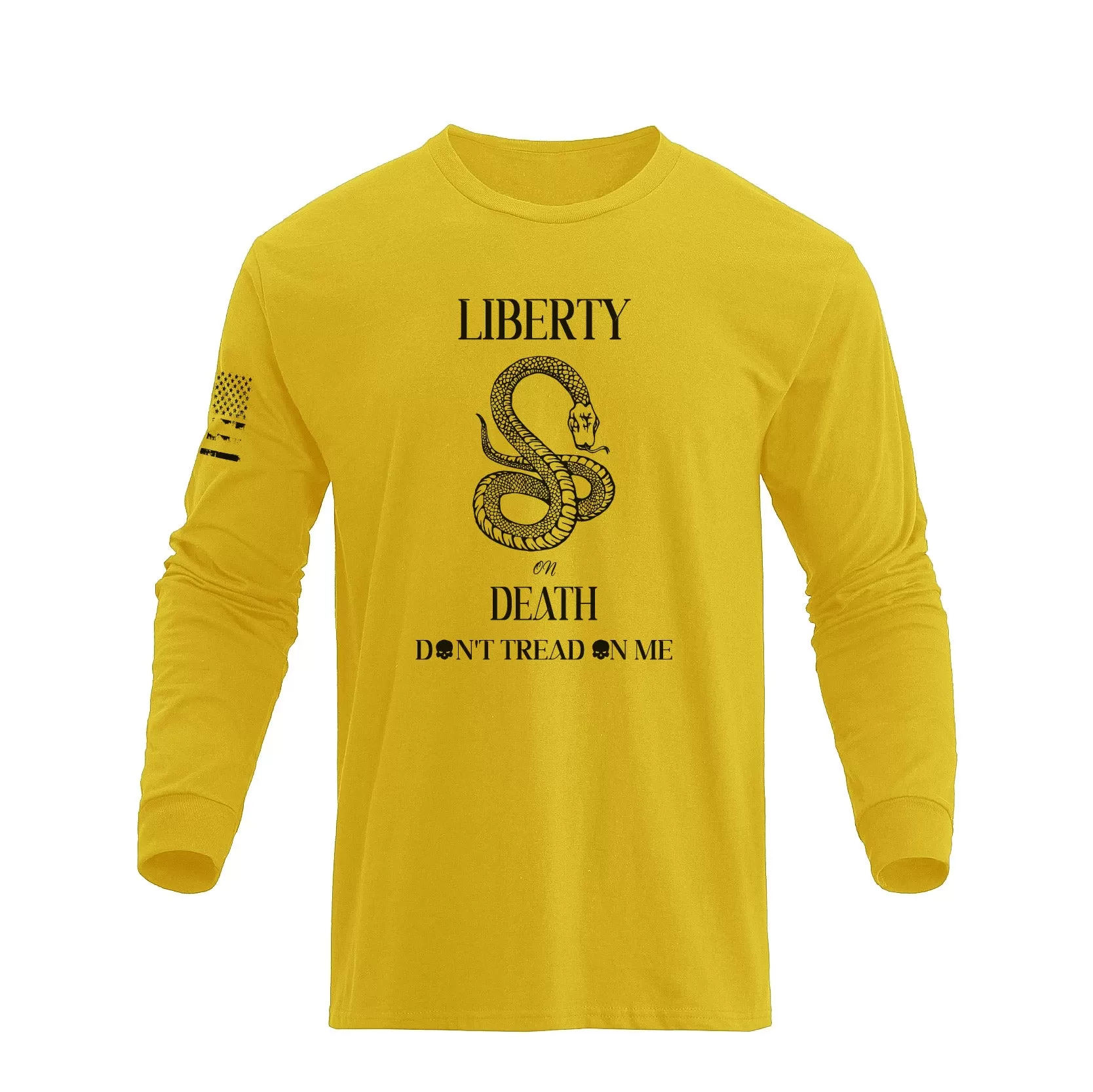 DON'T TREAD ON ME GRAPHIC LONG SLEEVE T-SHIRT