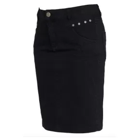 DS - Iris denim skirt - black