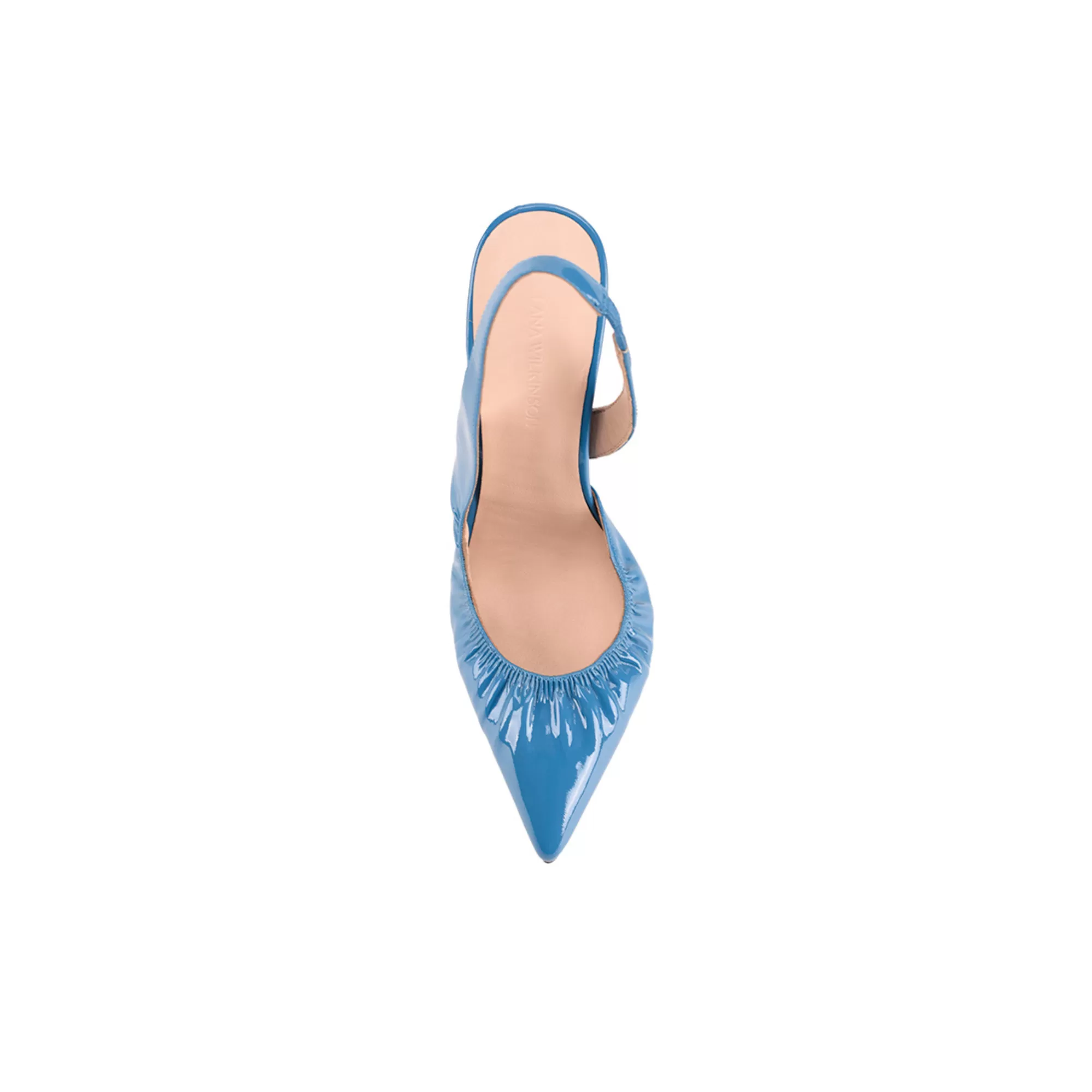 Elouise Pump Blue Patent