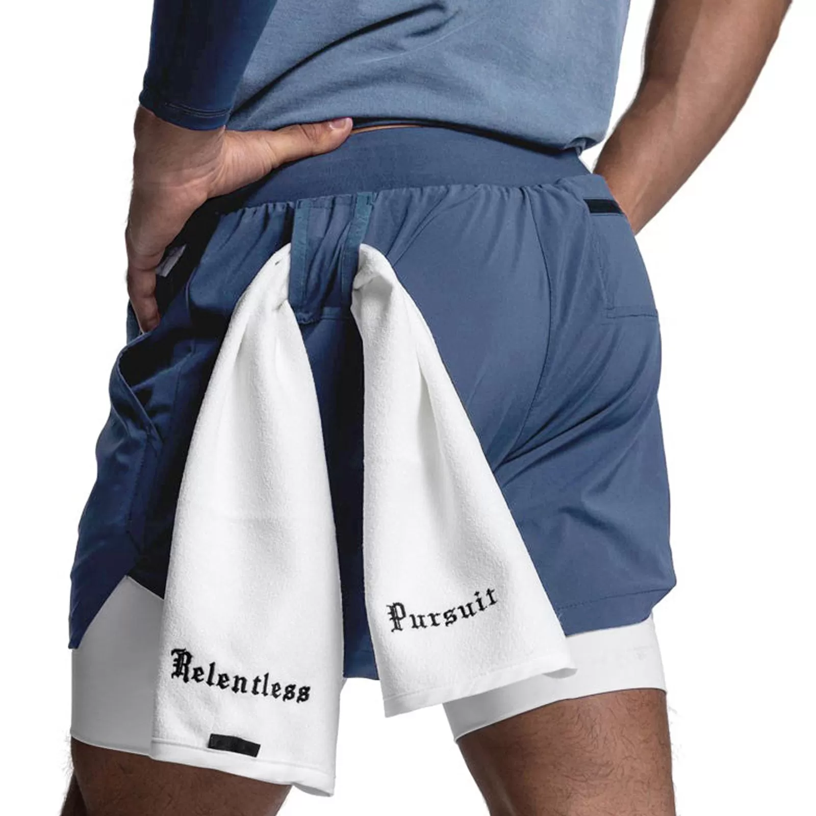 ESSENTIAL COLORFUL POCKET 2 IN 1 5'' INSEAM RUNNING SHORTS