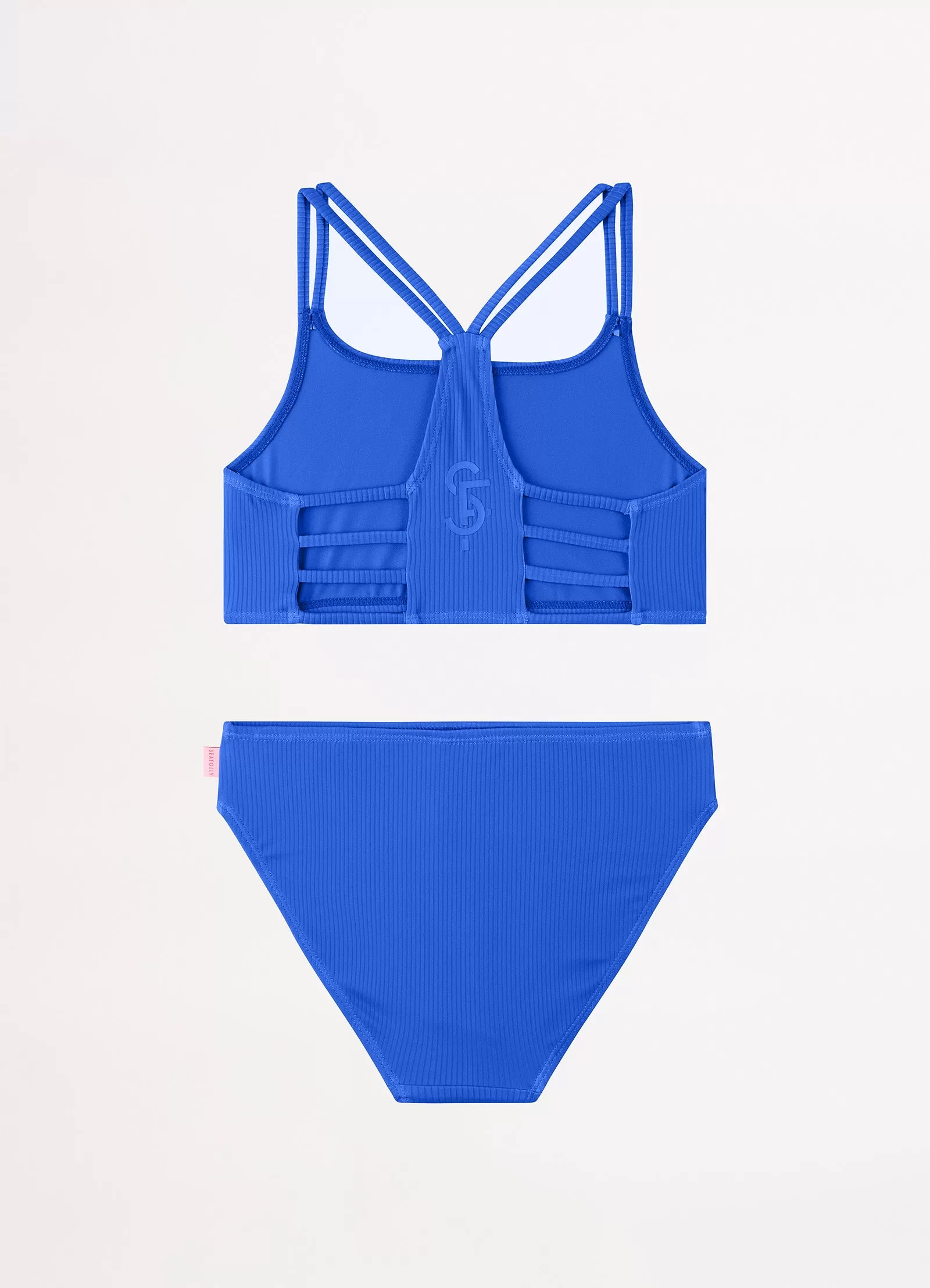 Essential Girls Multi Strap Bikini - Royal