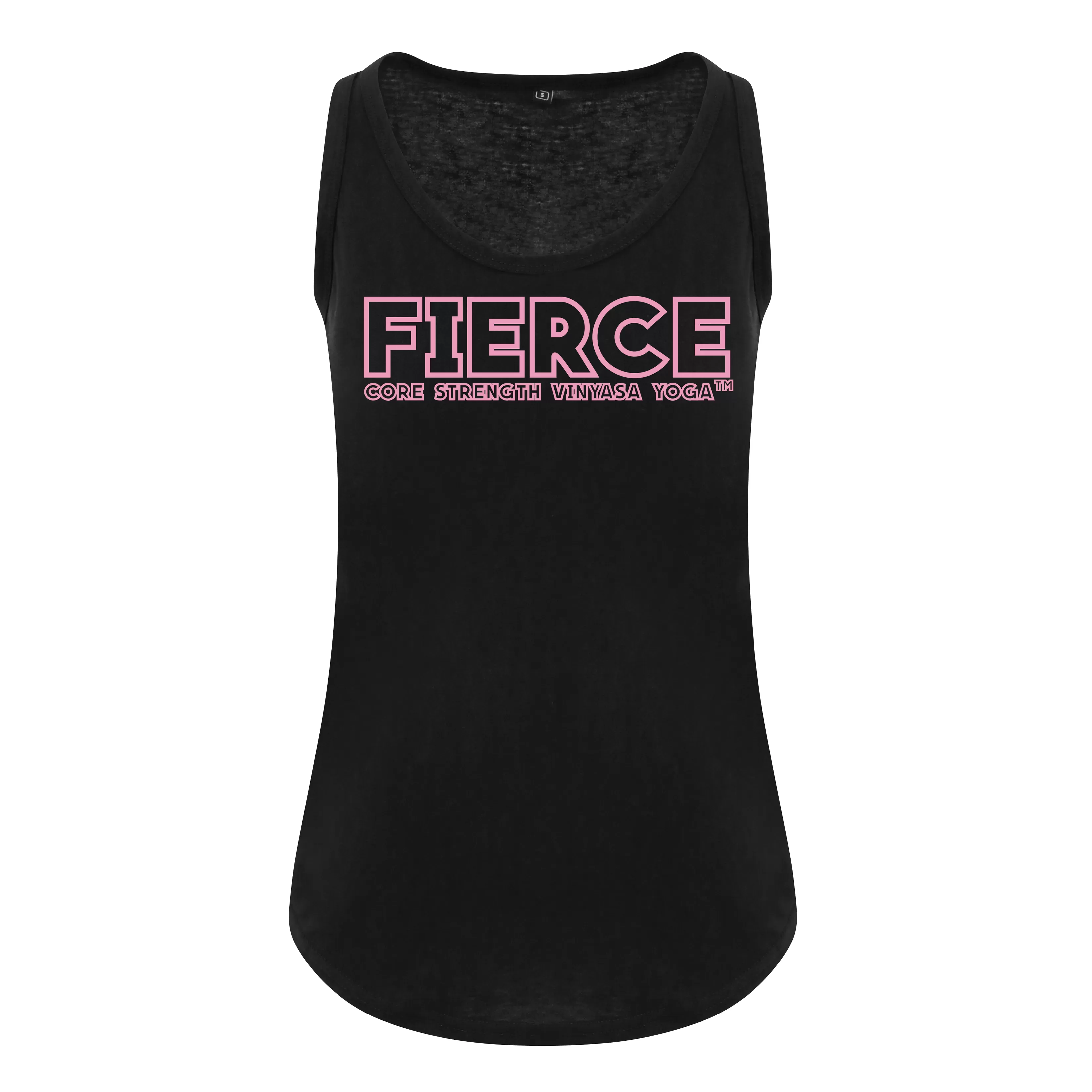 Fierce  - Core Strength Vinyasa Yoga - Ladies Fit Vest