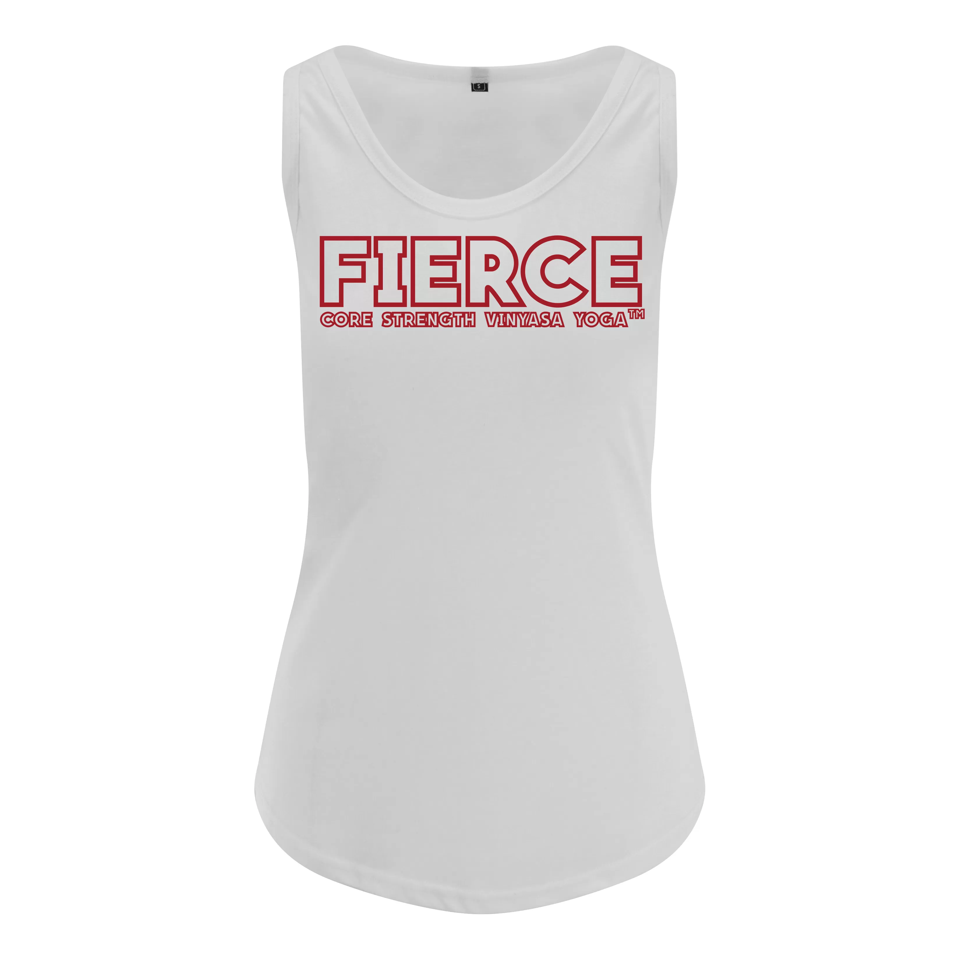 Fierce  - Core Strength Vinyasa Yoga - Ladies Fit Vest