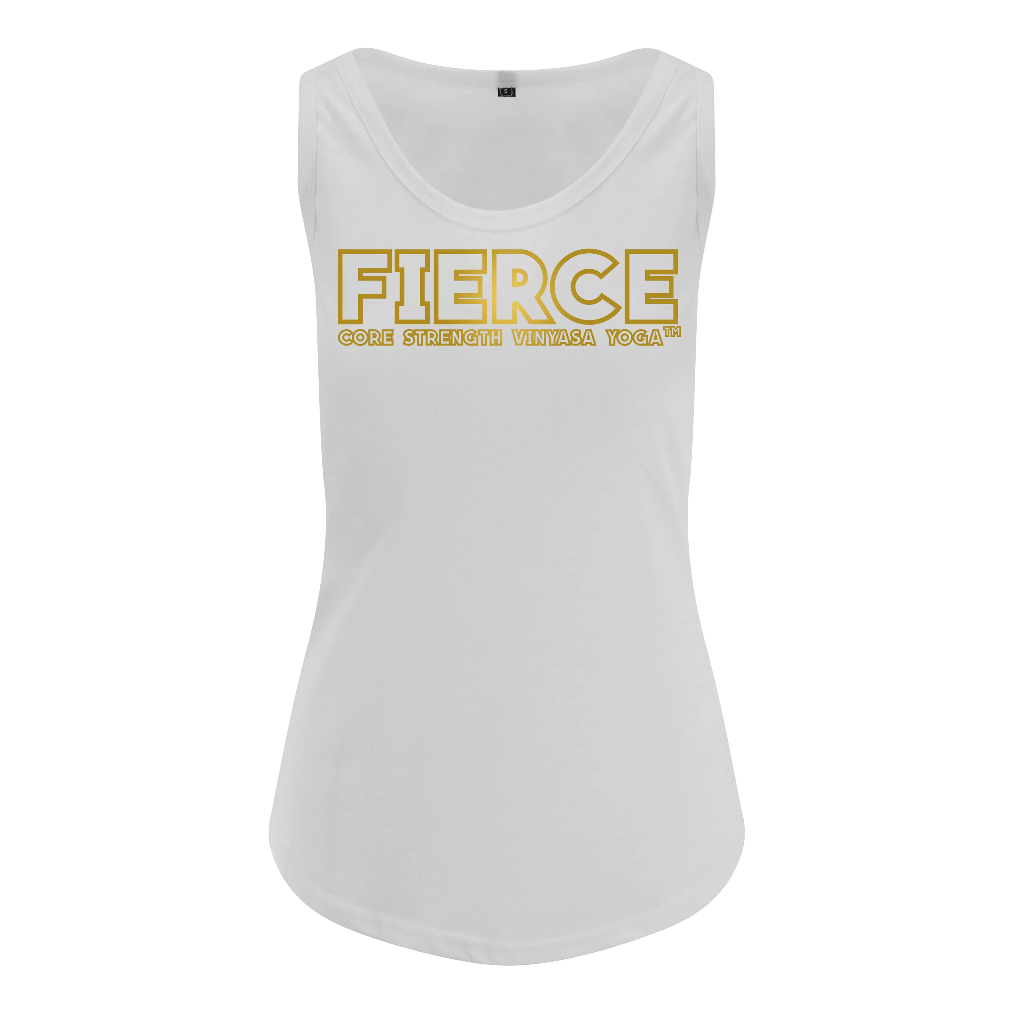 Fierce  - Core Strength Vinyasa Yoga - Ladies Fit Vest