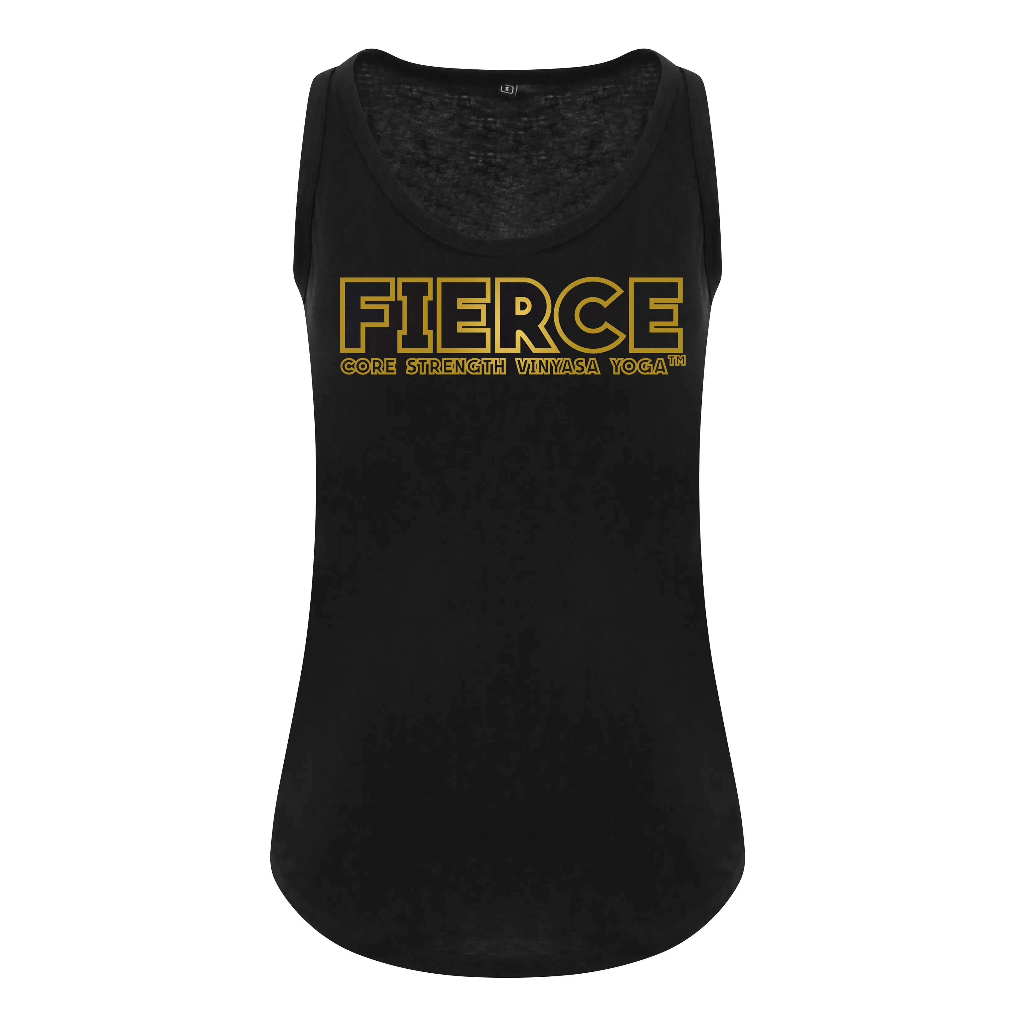 Fierce  - Core Strength Vinyasa Yoga - Ladies Fit Vest