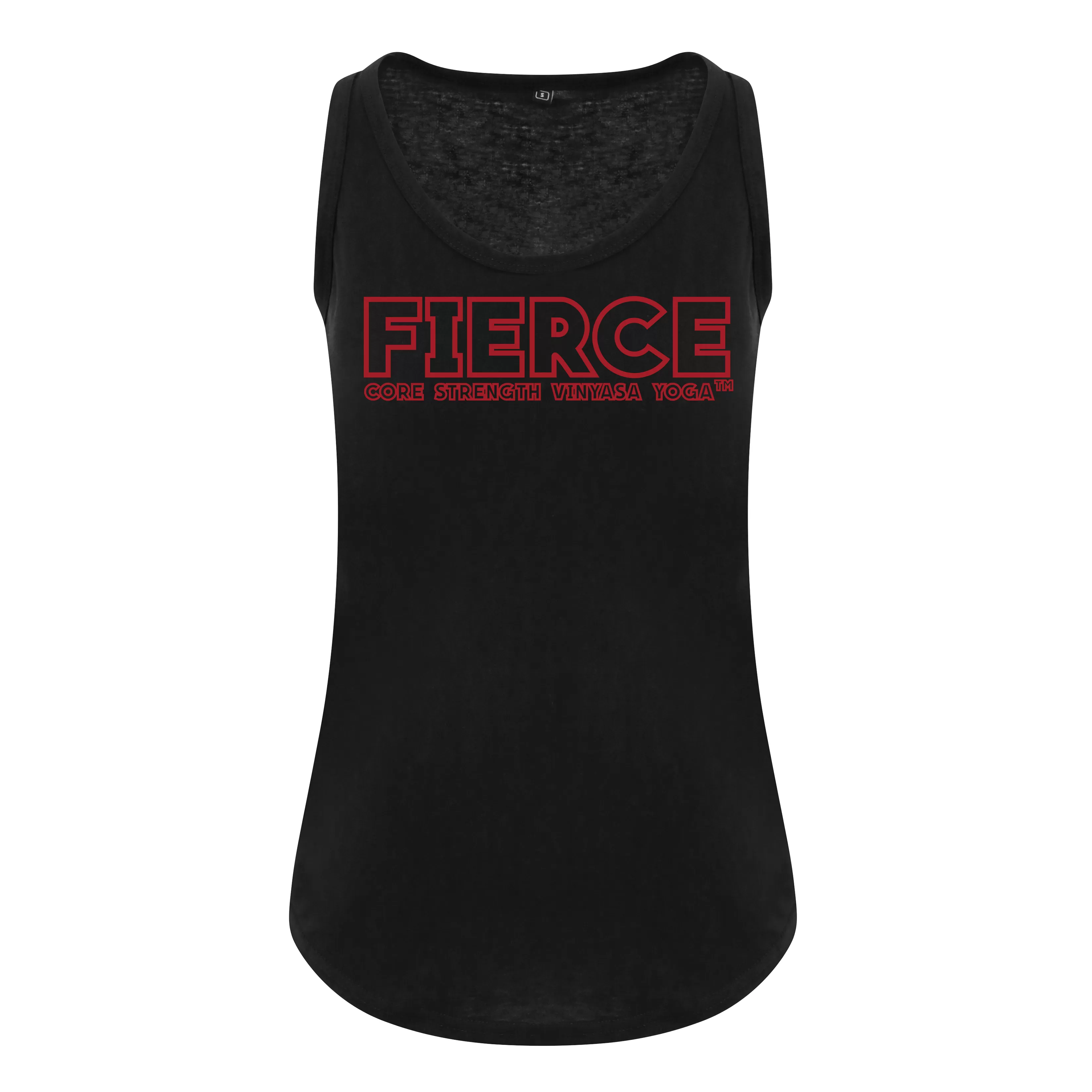 Fierce  - Core Strength Vinyasa Yoga - Ladies Fit Vest