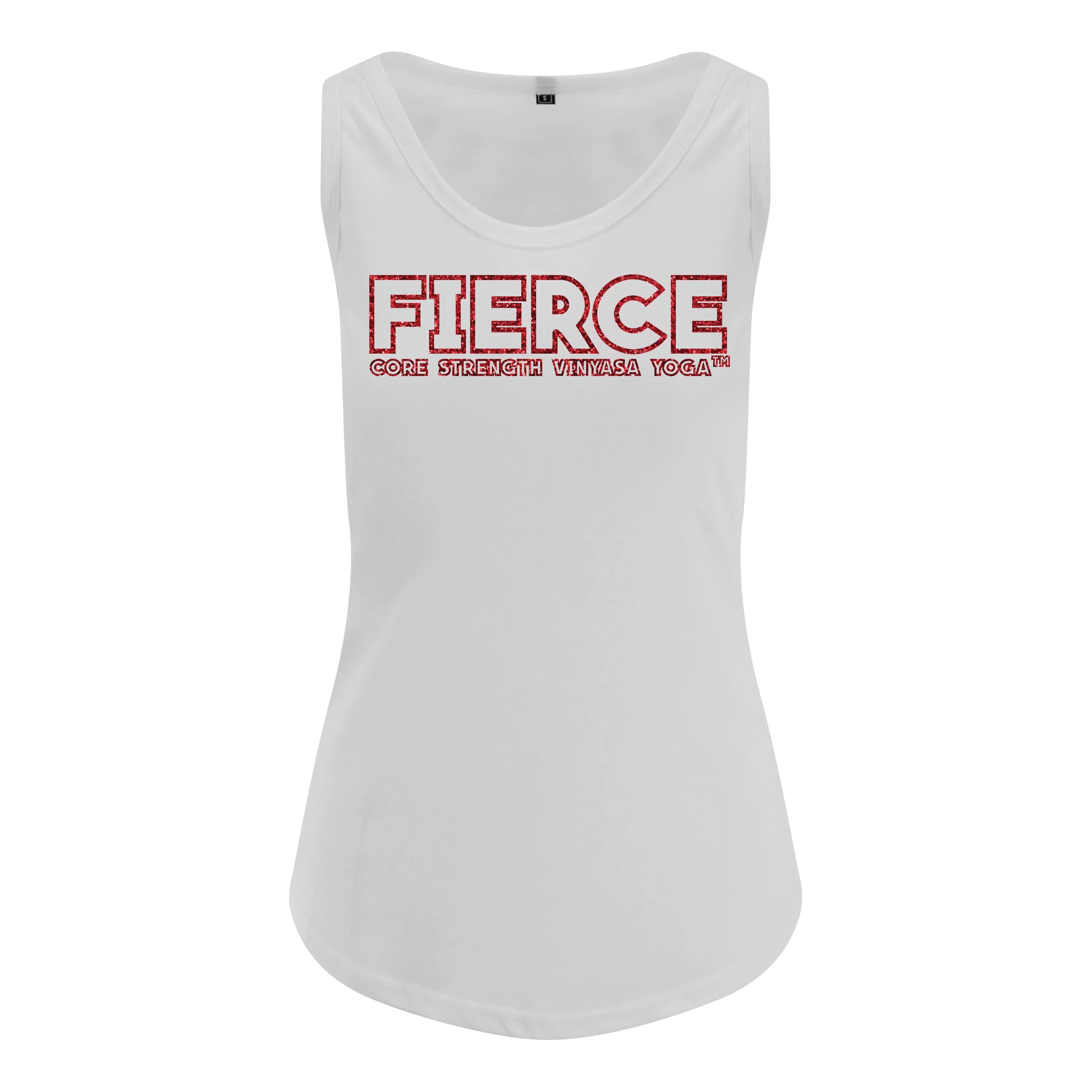 Fierce  - Core Strength Vinyasa Yoga - Ladies Fit Vest