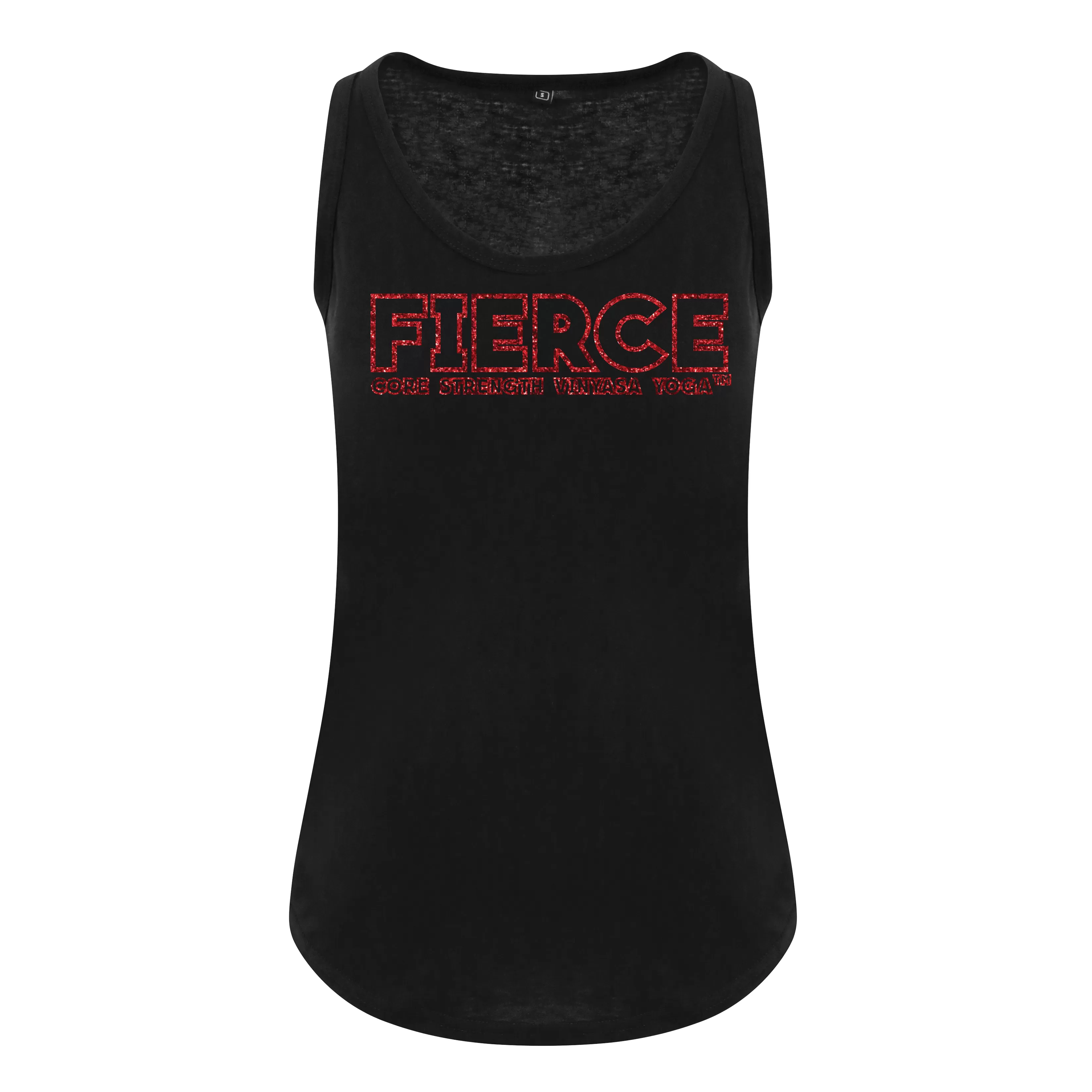 Fierce  - Core Strength Vinyasa Yoga - Ladies Fit Vest