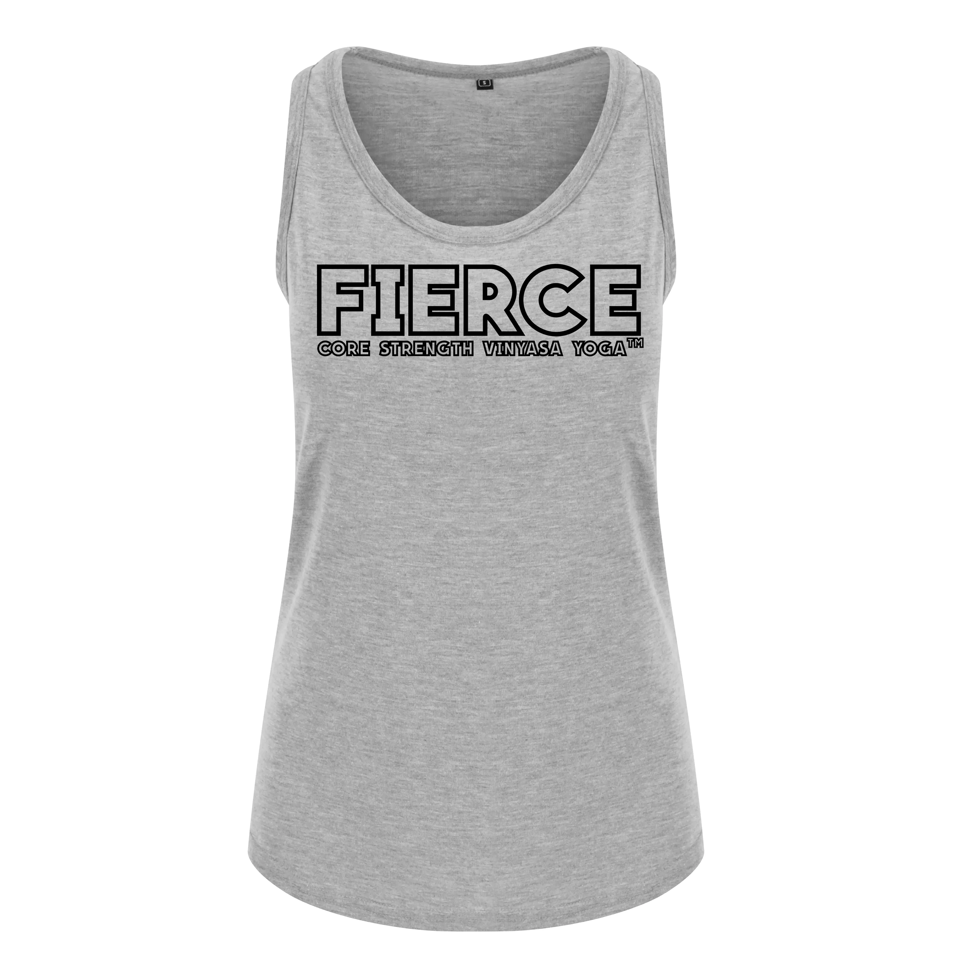 Fierce  - Core Strength Vinyasa Yoga - Ladies Fit Vest