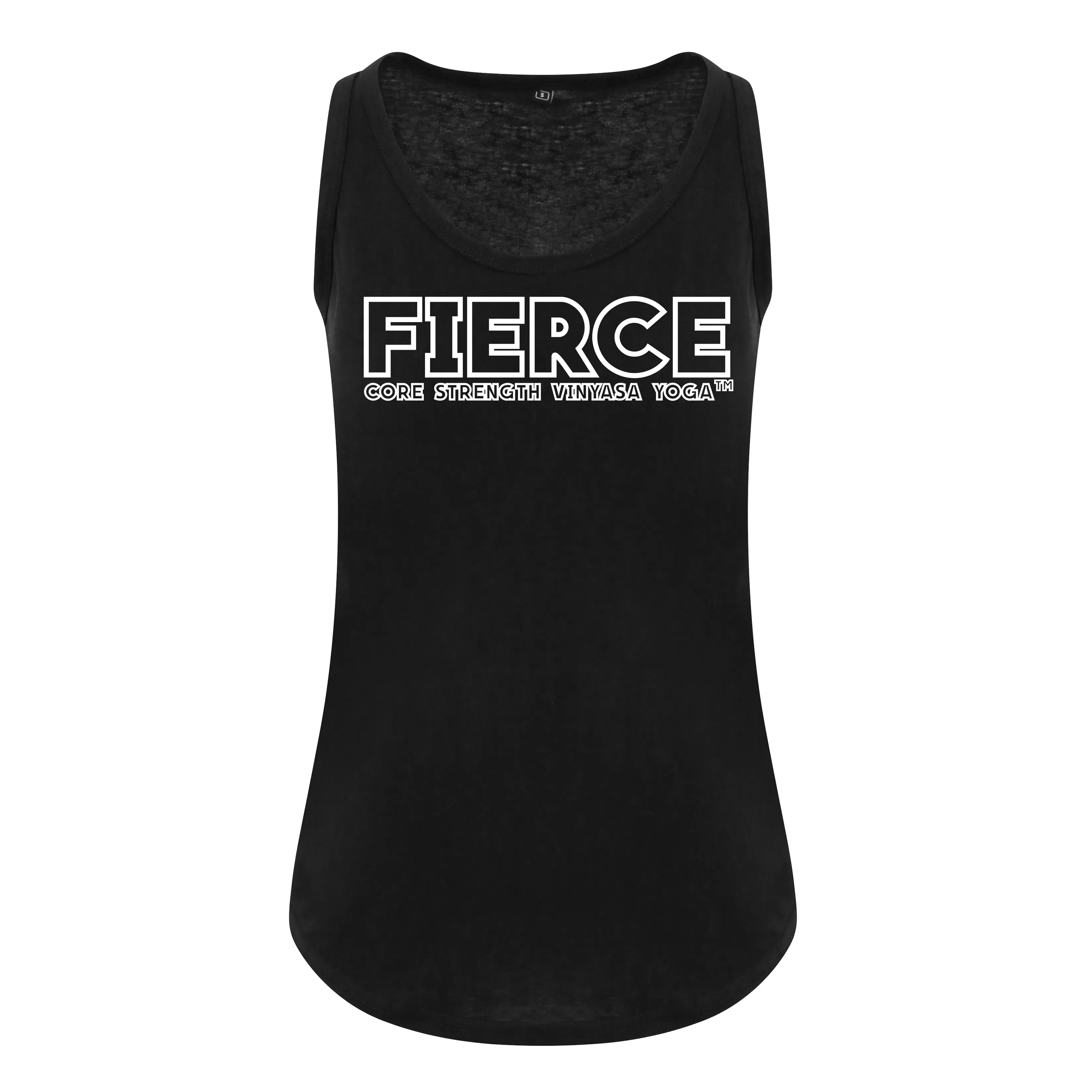 Fierce  - Core Strength Vinyasa Yoga - Ladies Fit Vest