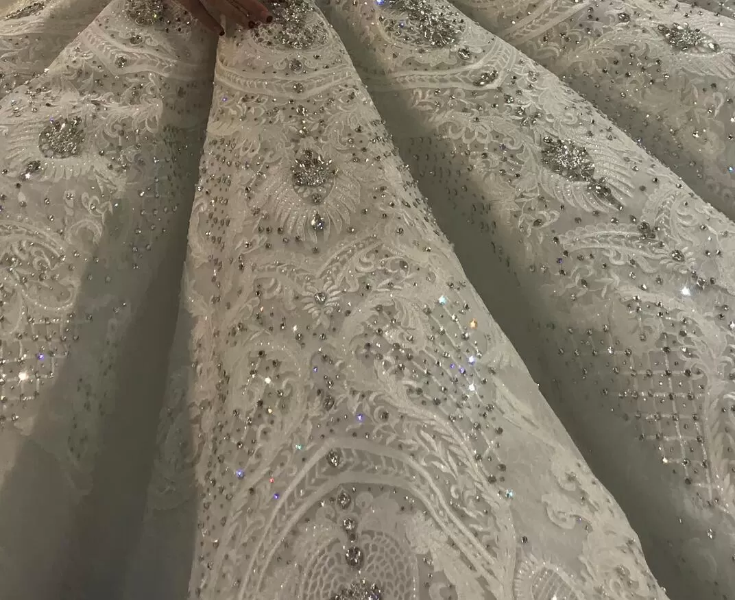 Full Beading Wedding Dress