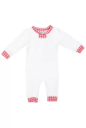 Girls Classic White Flap PJs