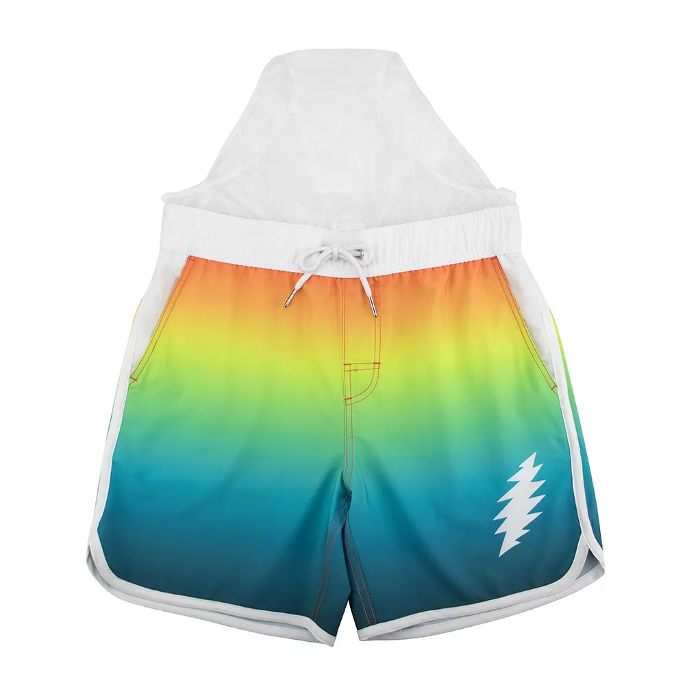 Grateful Dead | Swim Short | Gradient Bolt