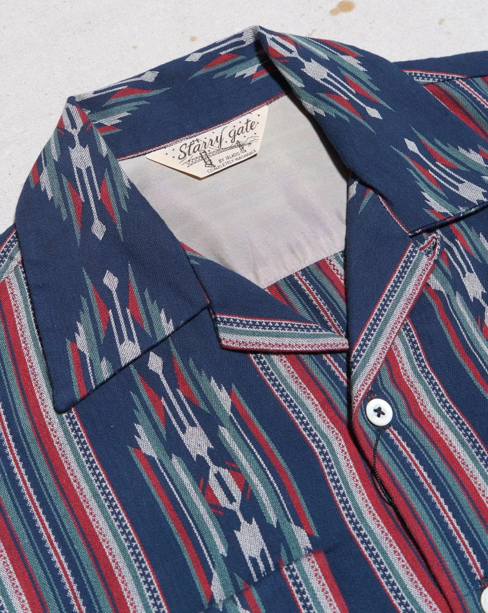 Jelado Westcoast Shirt - Navy Jacquard