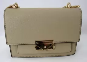 Khaki Crossbody Bag Bold Chain