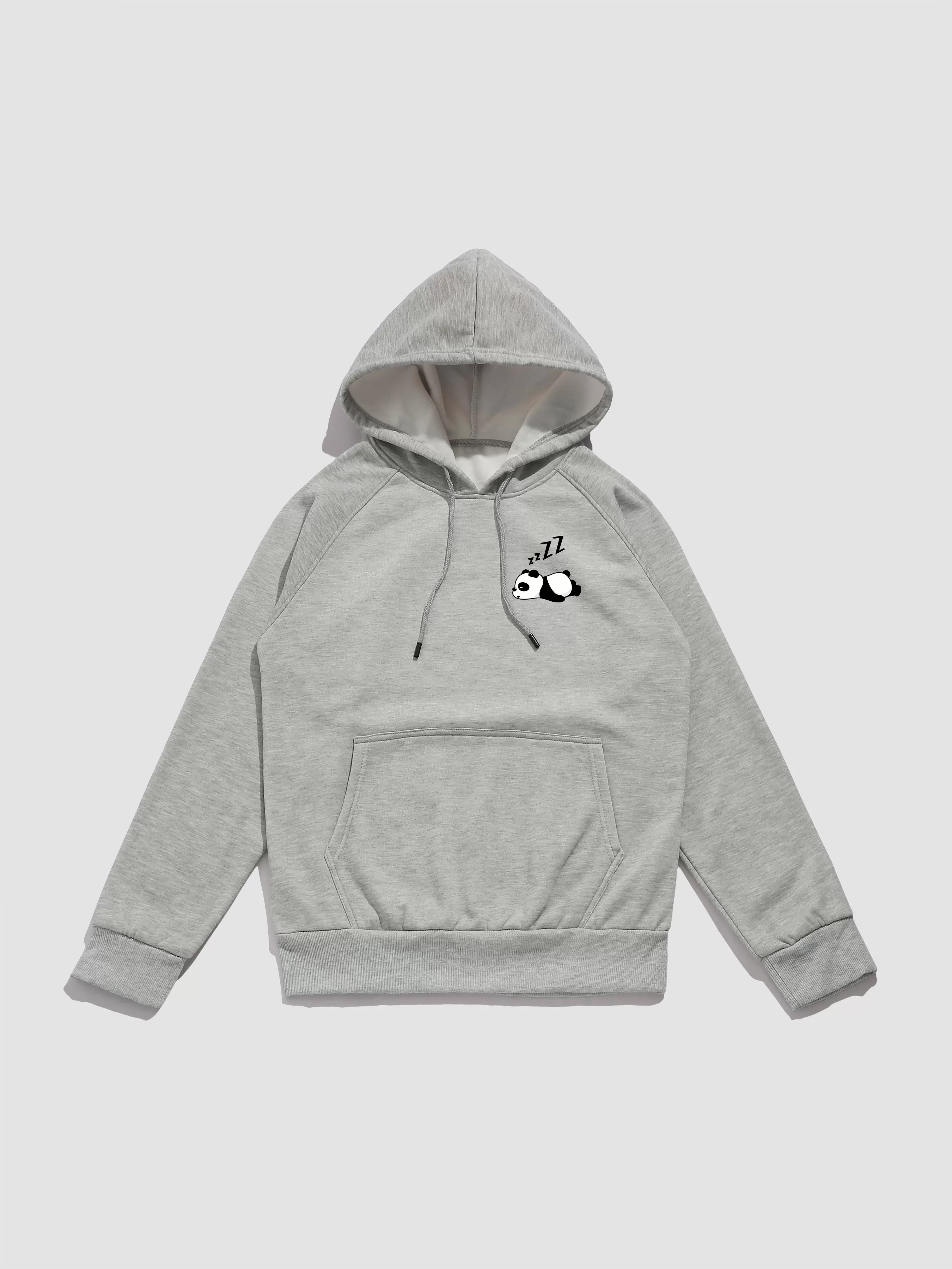 Lazy Panda Print Hoodie