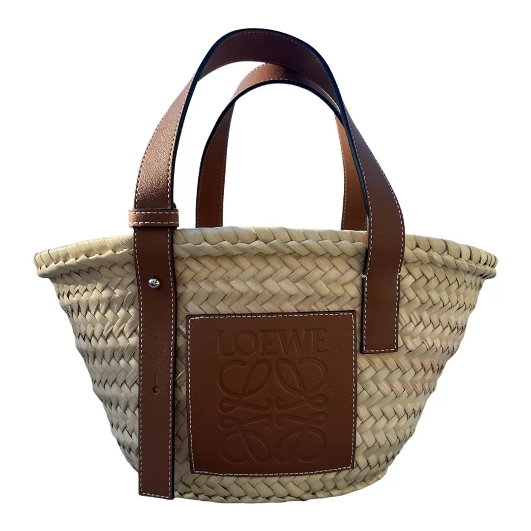 Loewe raffia bag -Small