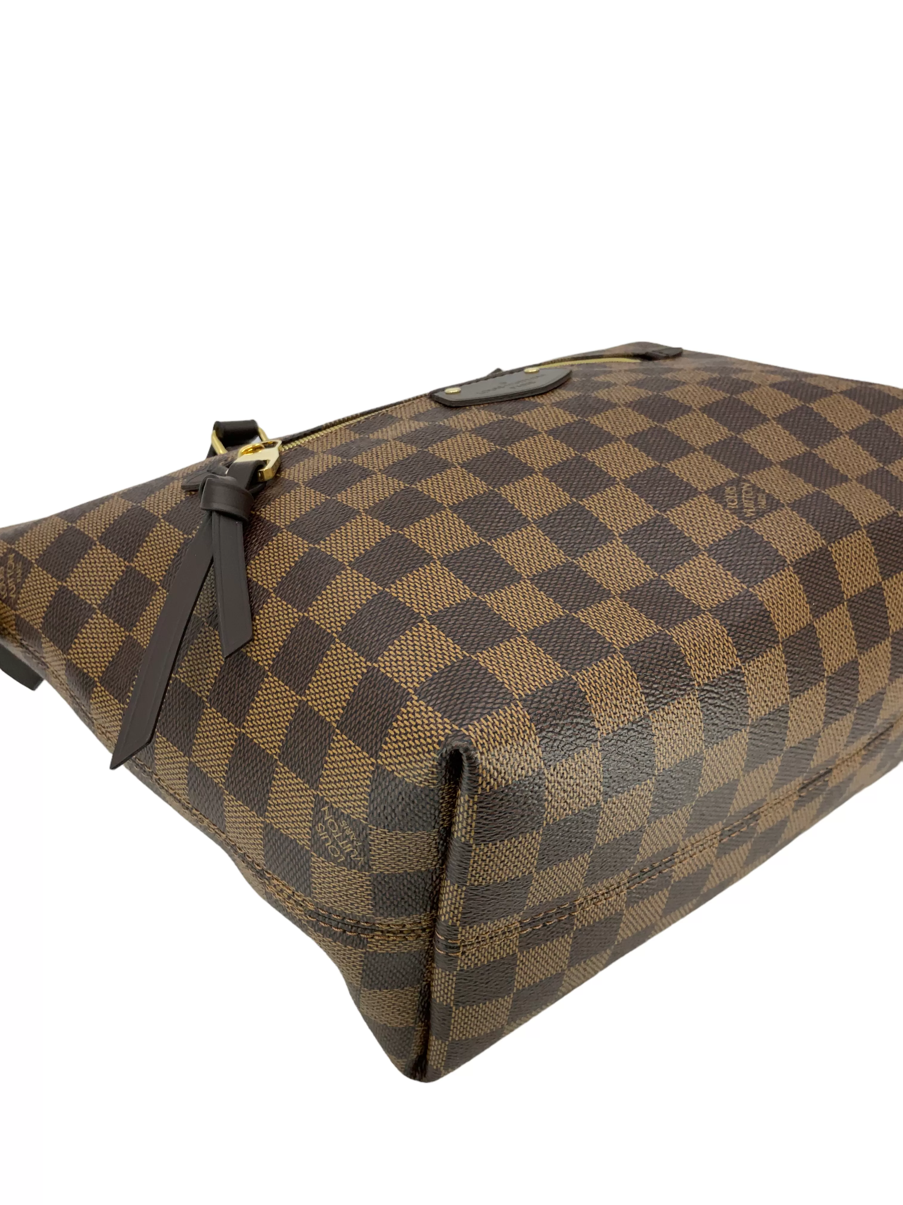 LOUIS VUITTON Damier Ebene Iena PM Tote Bag