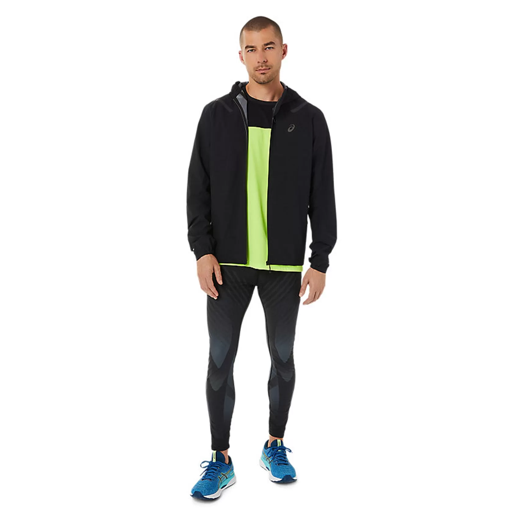 Mens ASICS Accelerate Waterproof 2.0 Jacket