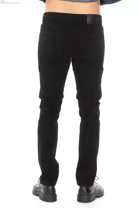 Men's Slim Cut Jeans Black