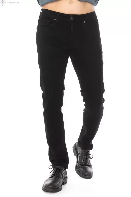 Men's Slim Cut Jeans Black