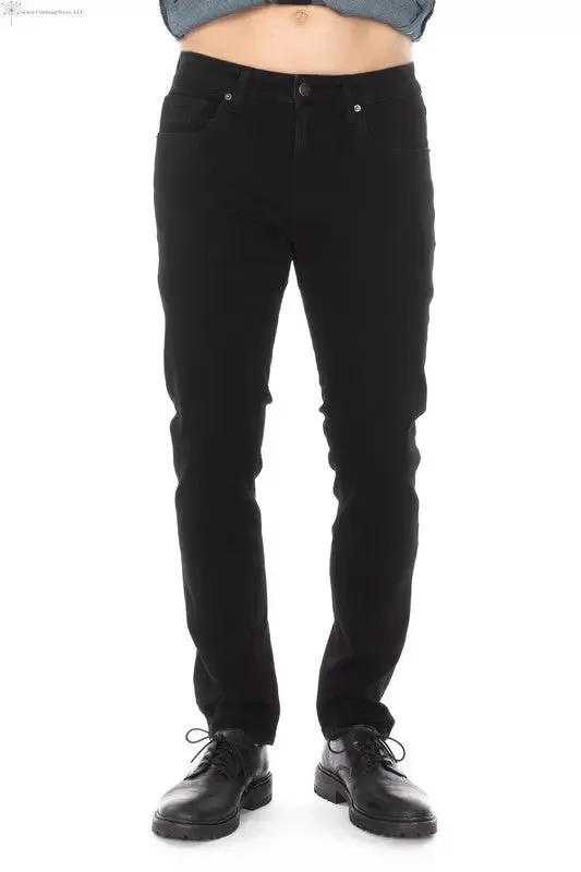 Men's Slim Cut Jeans Black