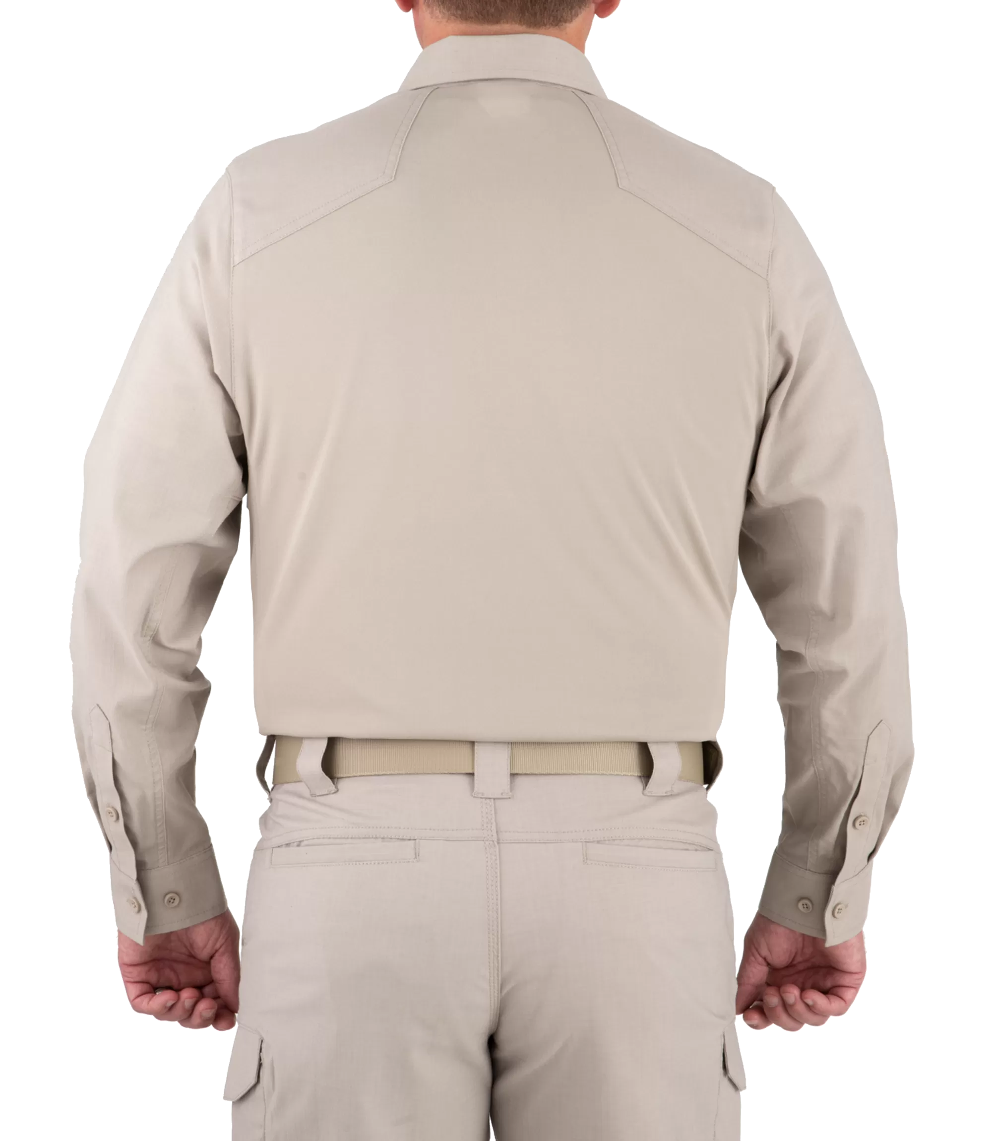 Men's V2 Pro Performance Shirt / Silver Tan