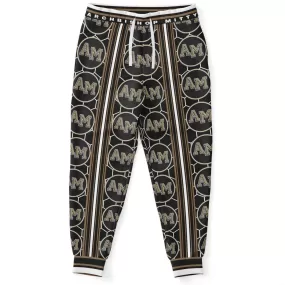 Mitty Monarchs Jet Honeycomb Unisex Fleece Joggers