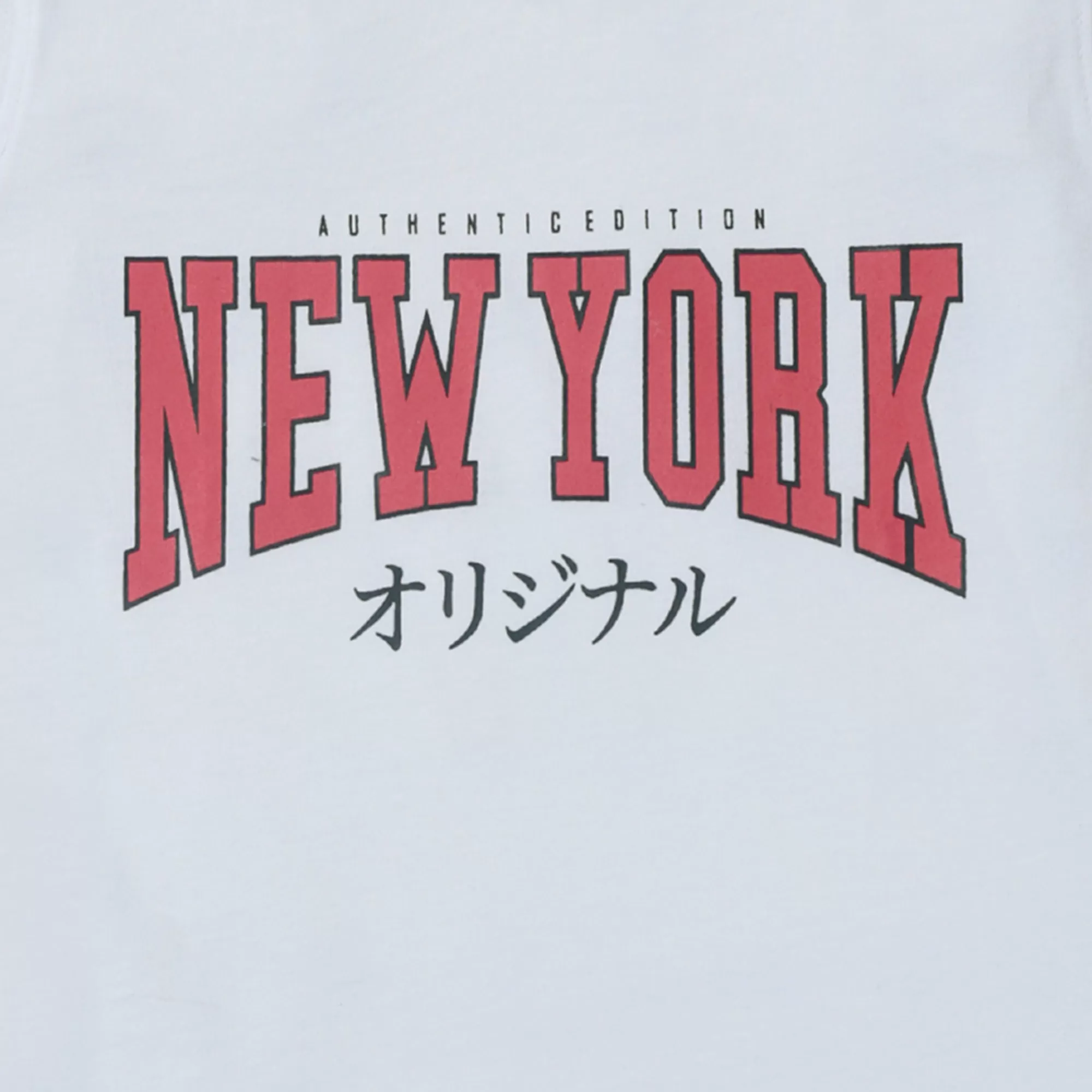 New York White T-Shirt