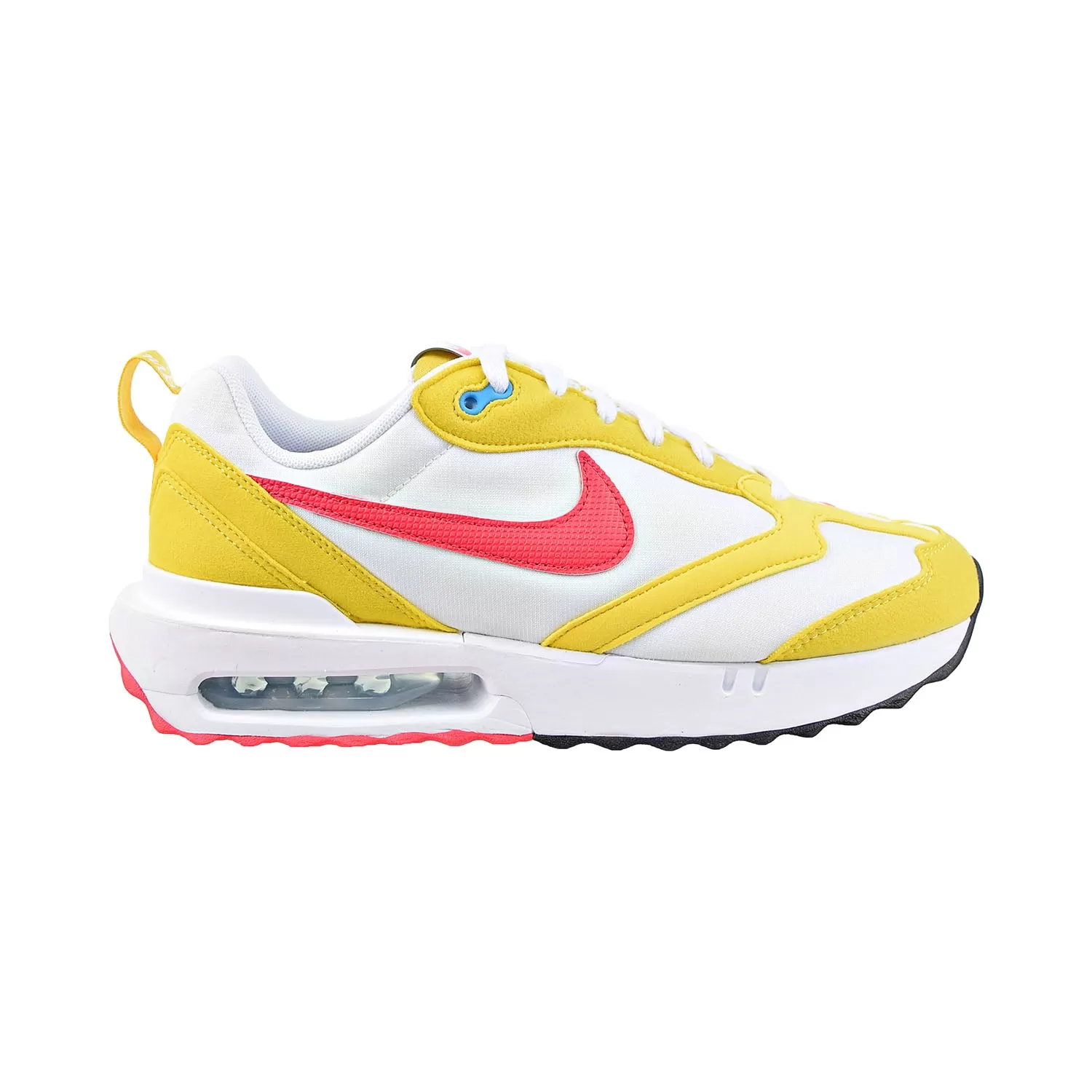 Nike Air Max Dawn Men's Shoes Vivid Sulfur-Siren Red-Summit White