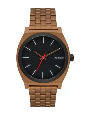 NIXON TIME TELLER BRONZE