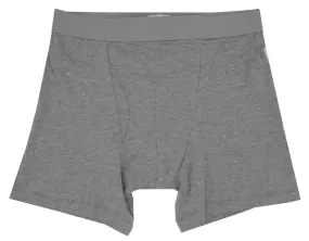 Organic Cotton/ Bamboo Jersey Boxer-Short in Grey