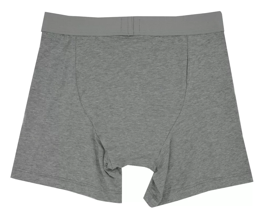 Organic Cotton/ Bamboo Jersey Boxer-Short in Grey