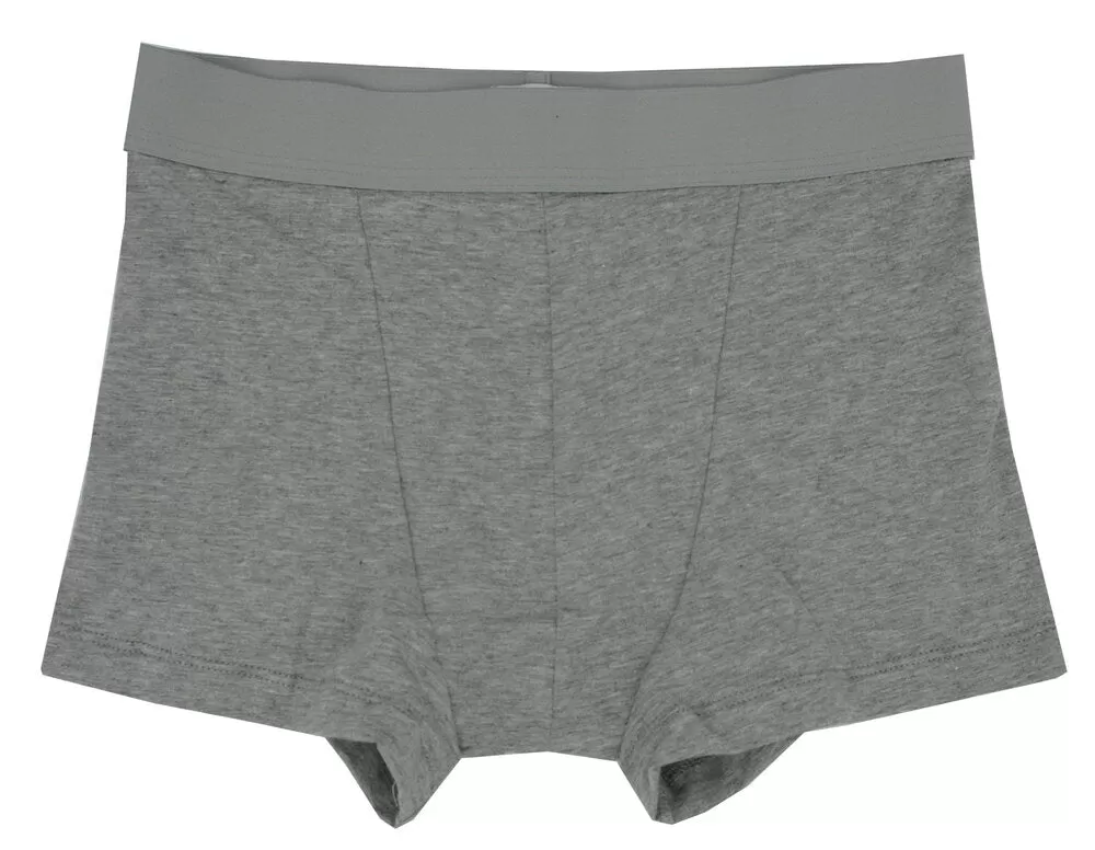 Organic Cotton/ Bamboo Jersey Trunk in Grey