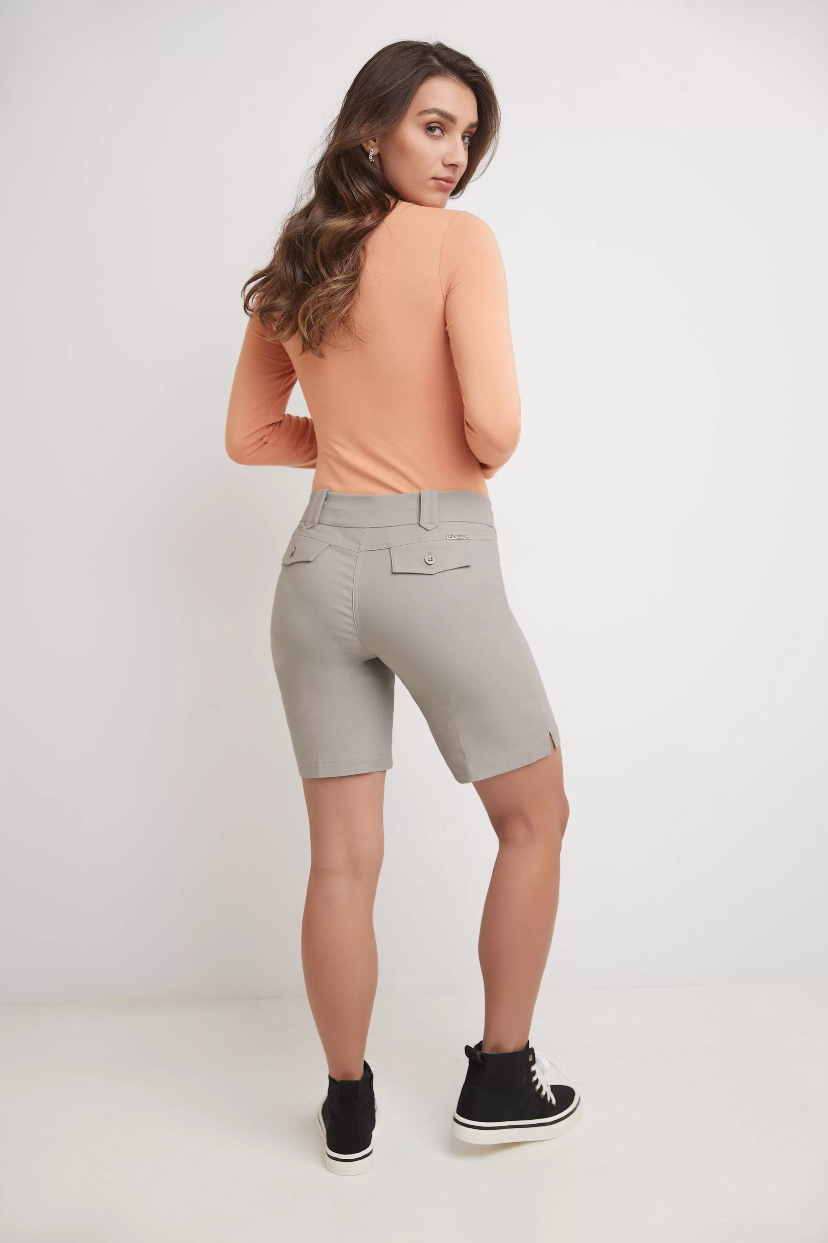 Pull-on 8.5” Classic Shorts with Belt Loops