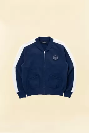 Rats 50's Zip Sweat - Navy