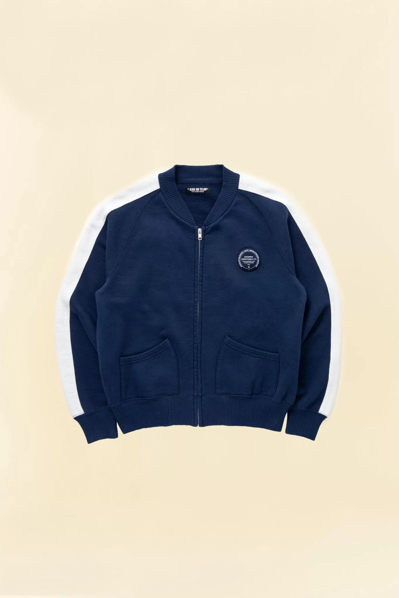 Rats 50's Zip Sweat - Navy