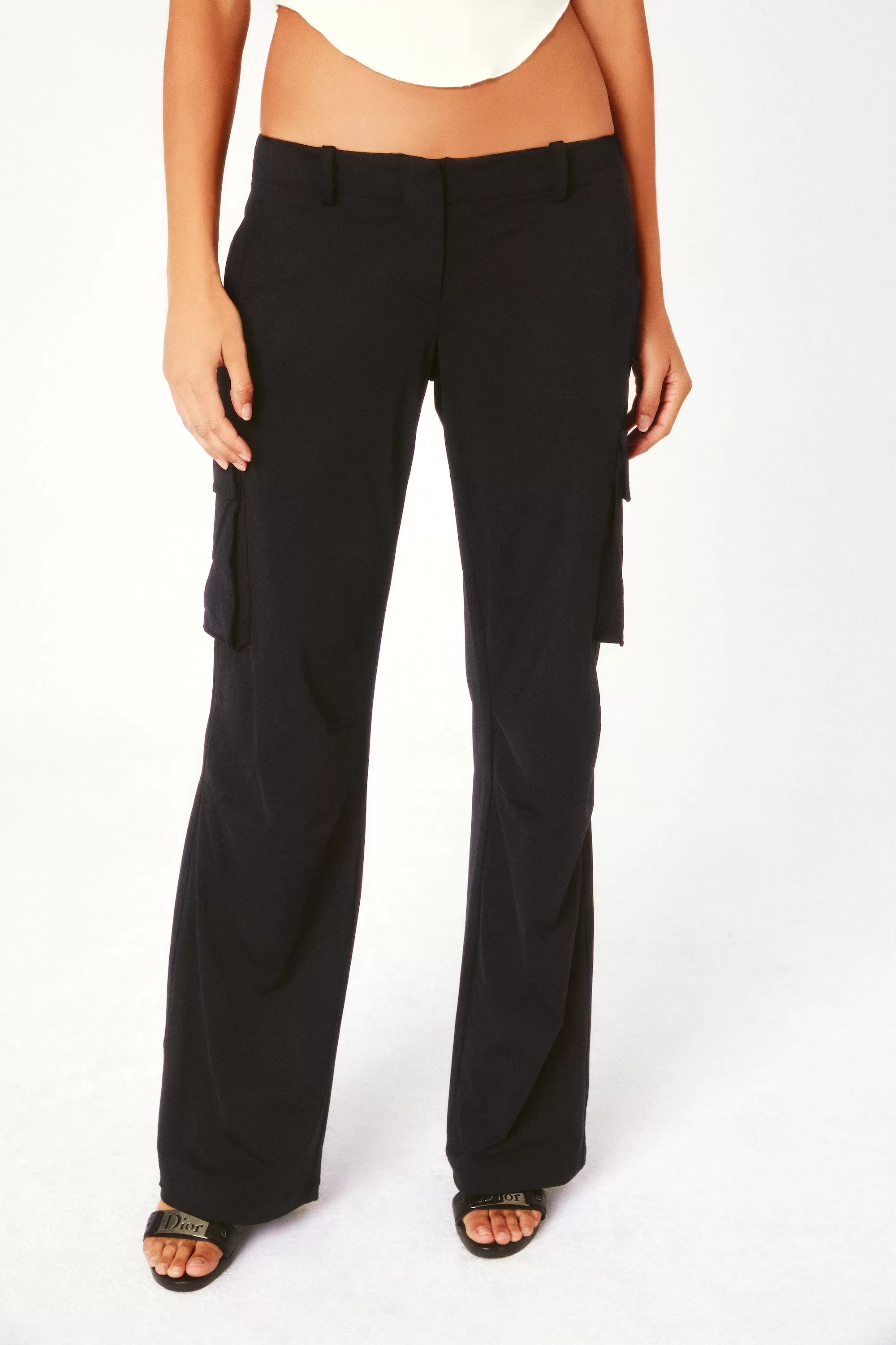 RAVEN CARGO PANT - BLACK