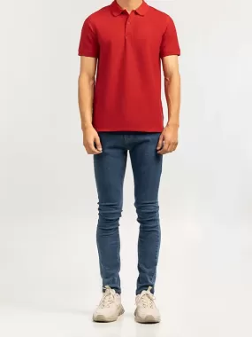 Red Basic Polo