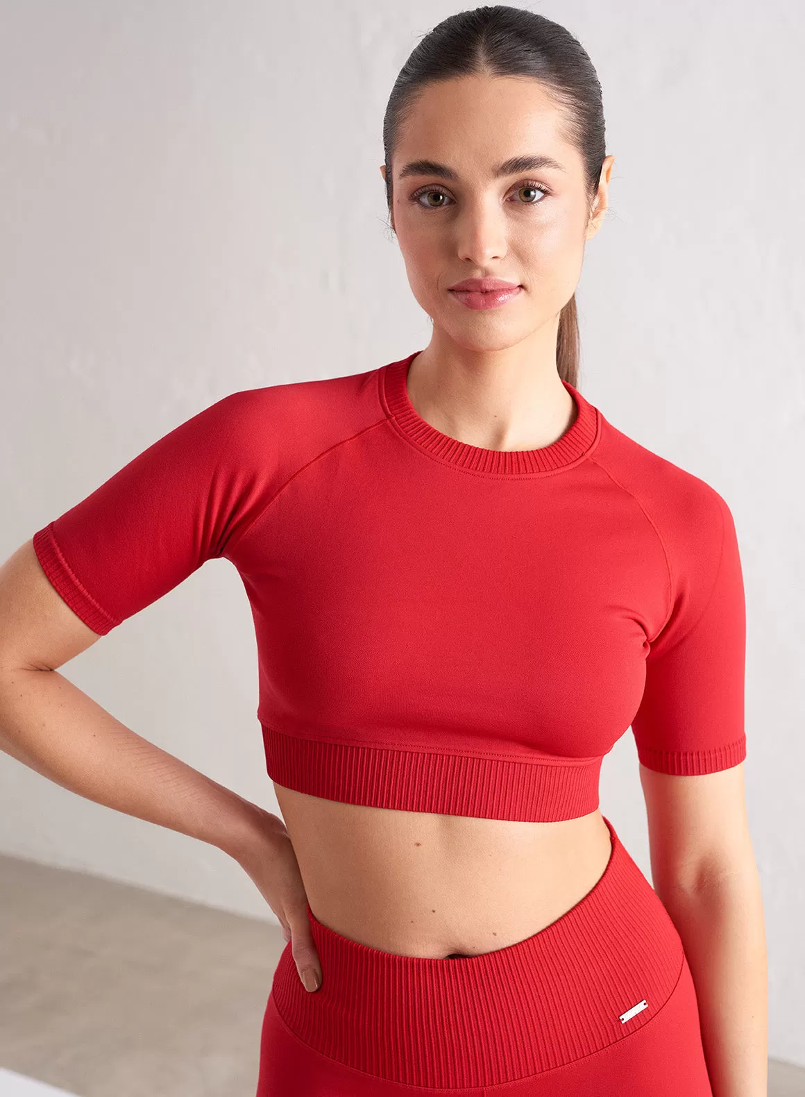 Salsa Limitless Seamless Cropped Tee