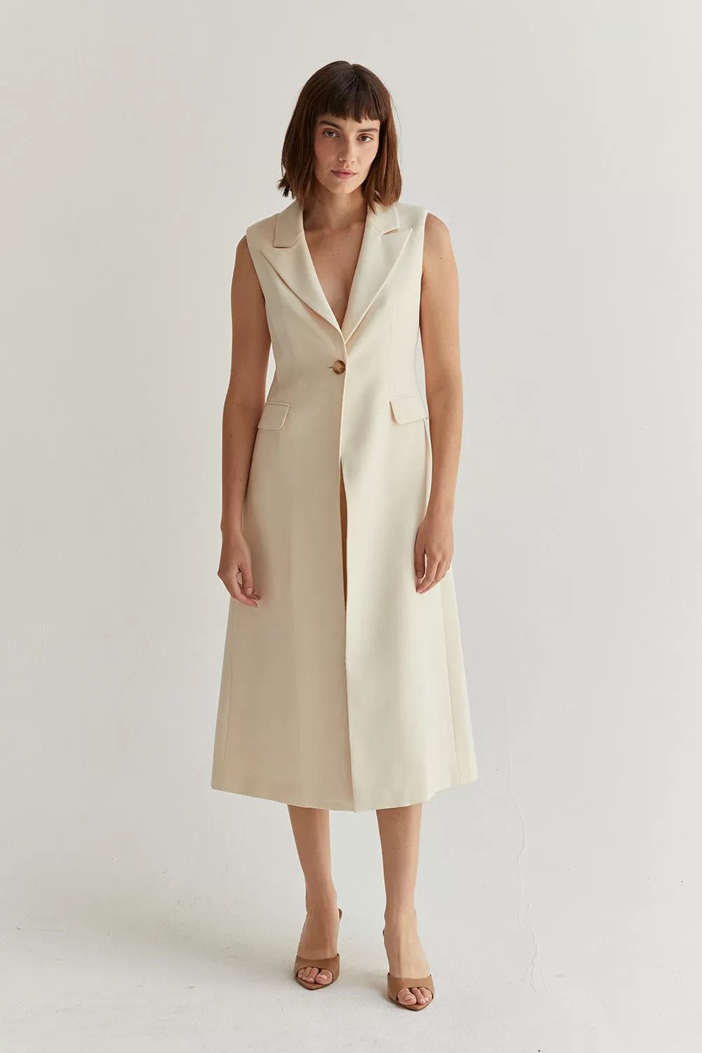 Sasha Sleeveless Blazer