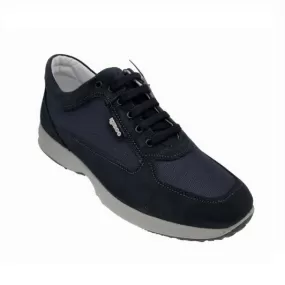 Scarpe da uomo IGI&CO  art. 7119100 sneakers  blu scamosciato