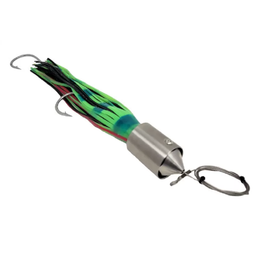 Seaworx Trolling Lure Cowbell Green/Black