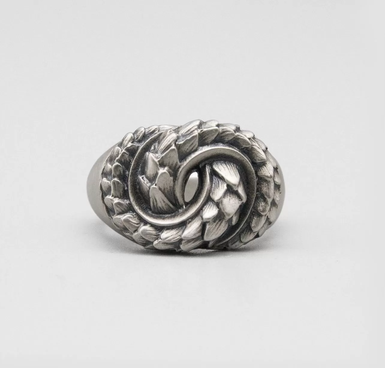 Silver Dragon Tail Ring