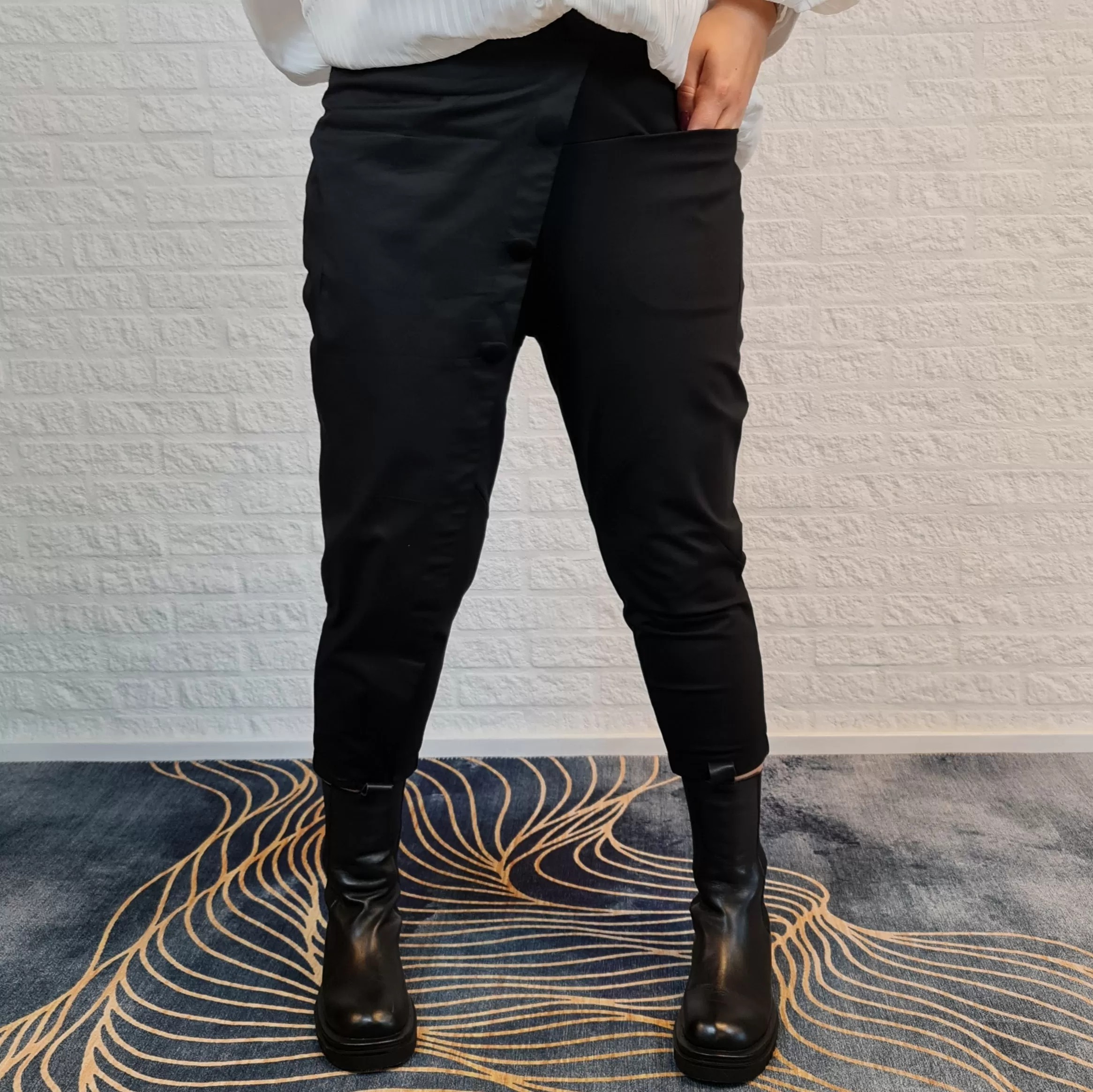 Simple Moderne Jazz Up Calf-Length Trousers