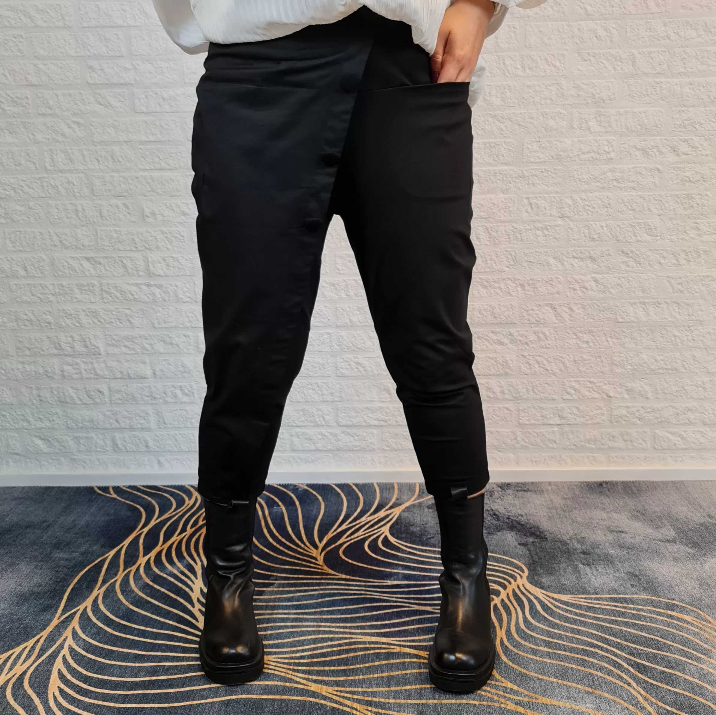 Simple Moderne Jazz Up Calf-Length Trousers