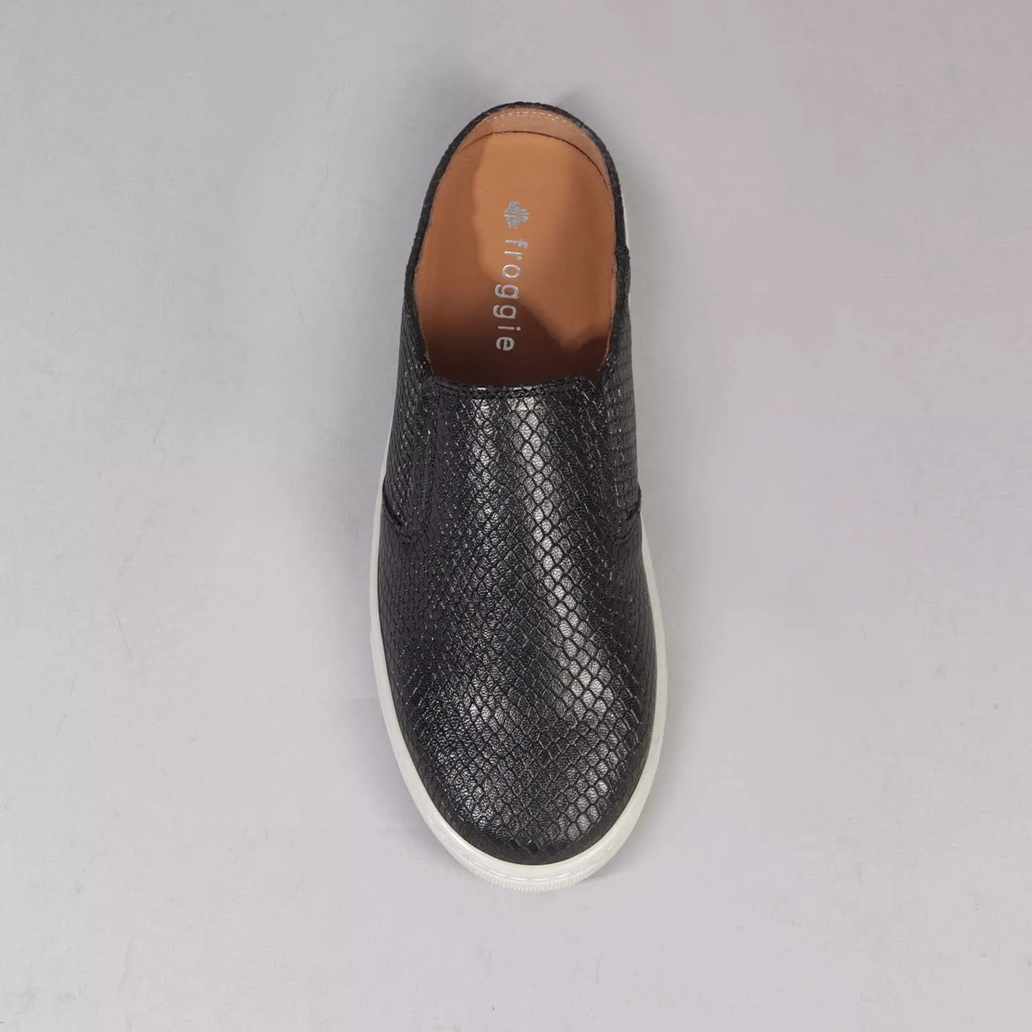 Slip-on sneakers with Removable Footbed in Black - 12584