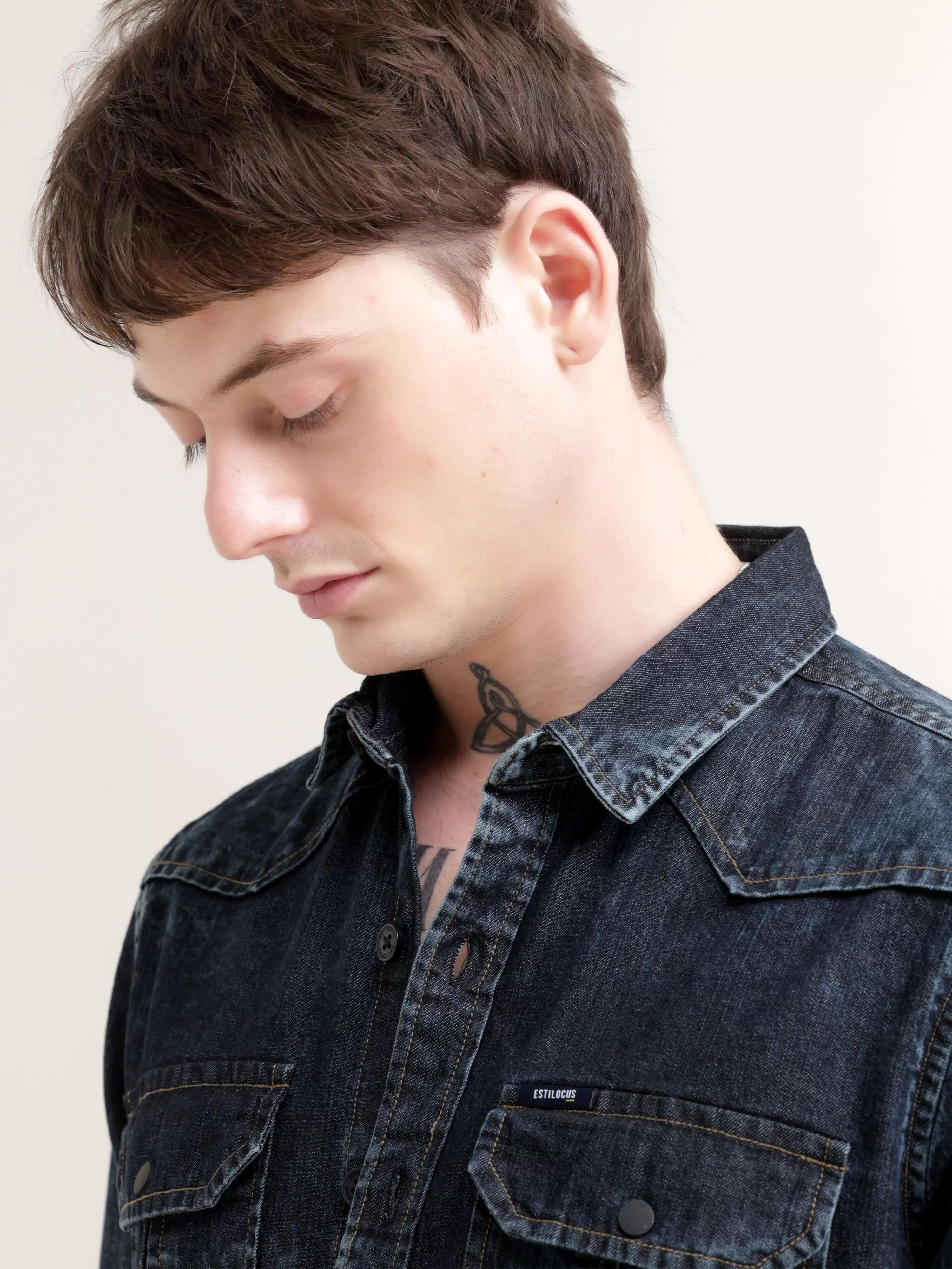 Storm indigo denim shirt